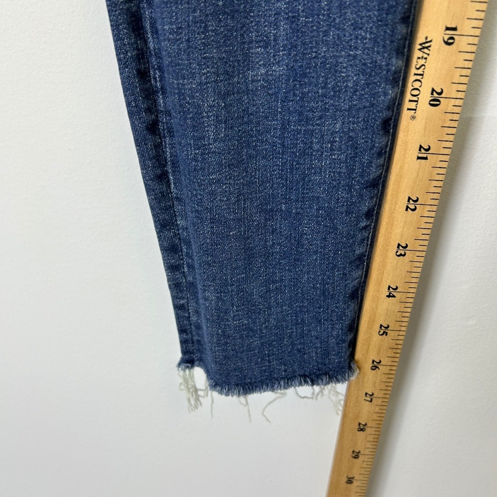 Mother Looker Ankle Fray Skinny Jeans Girl Crush Women's 26 - Picture 6 of 12